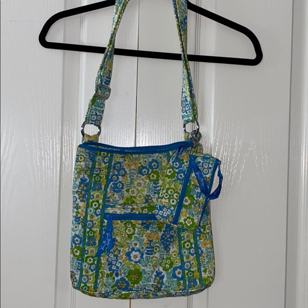 Vera Bradley handbag blue and yellow